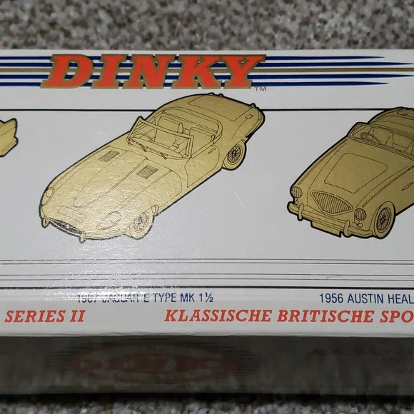 COLLECTABLE MATCH BOX/ DINKY vintage classic British sports cars. - Picture 9 of 10